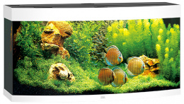 Akvárium set Vision LED 260 bílé 121x46x64cm, 260l