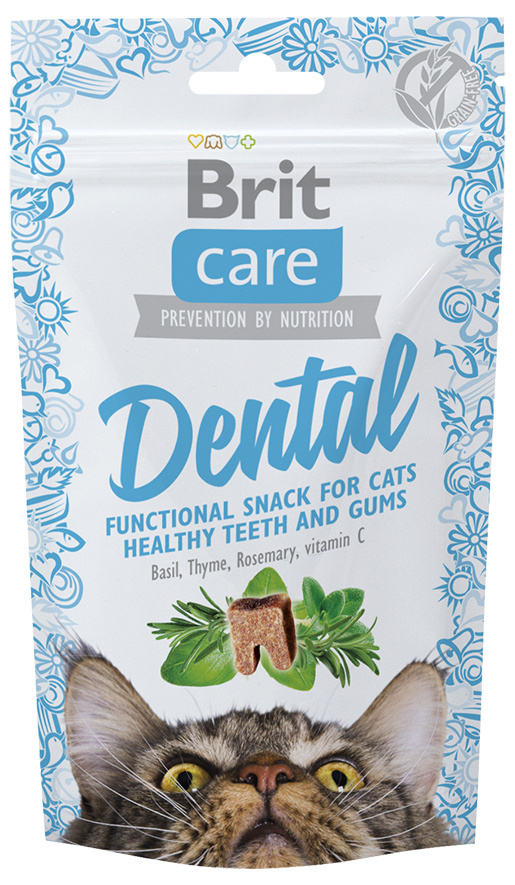Brit Care Cat Snack Dental 50g Brit Care Cat Snack Dental 50g