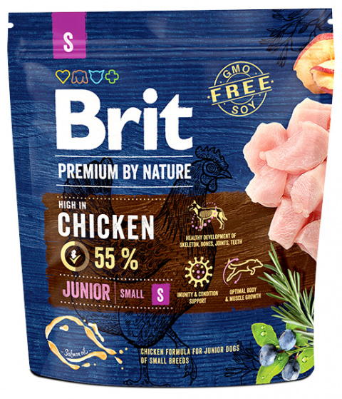Brit Premium by Nature Junior S 1kg title=