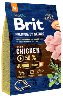 Brit Premium by Nature Junior M 3kg
