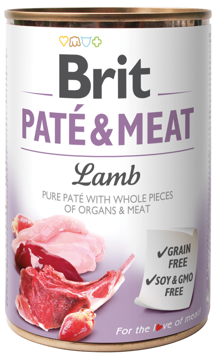 Konzerva Brit Paté & Meat Lamb 400g Konzerva Brit Paté & Meat Lamb 400g
