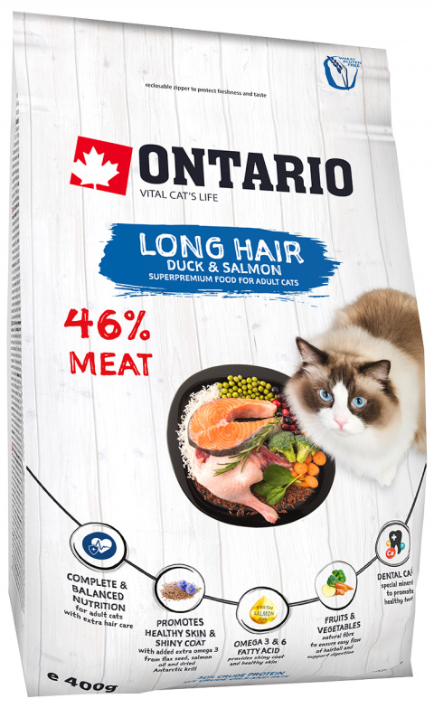 Ontario Cat Longhair 0,4 kg title=