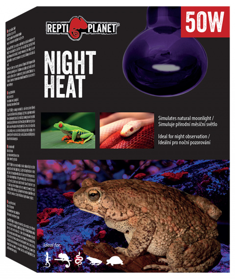 Repti Planet žárovka Moonlight Heat 50W title=
