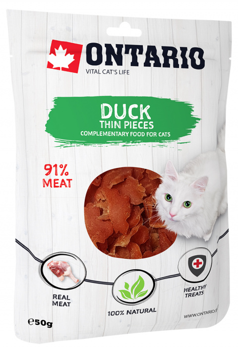 Pochoutka Ontario kachní tenké plátky 50g title=