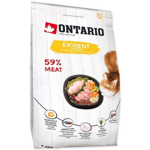Ontario Cat Exigent 2kg title=