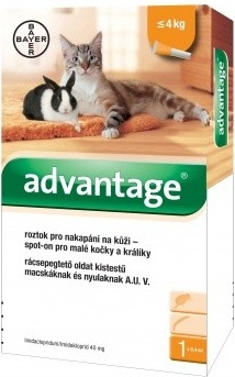 Advantage 40mg spot-on 1x 0,4ml 