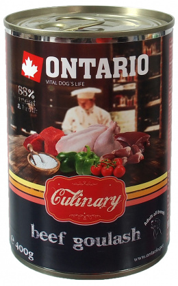 Konzerva Ontario Culinary Beef Goulash 400g