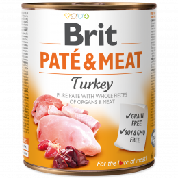 Konzerva Brit Paté &amp; Meat Turkey 800g