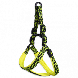 Postroj Active Dog Mystic XS limetka 1,5x28-40cm  