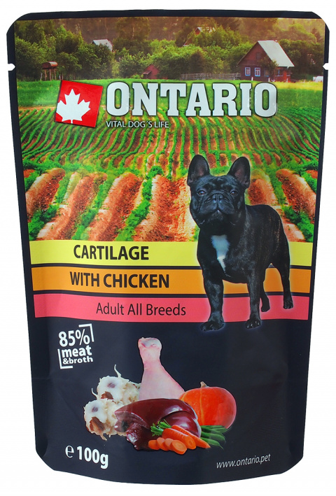 Kapsička Ontario Cartilage with Chicken in Broth 100g title=