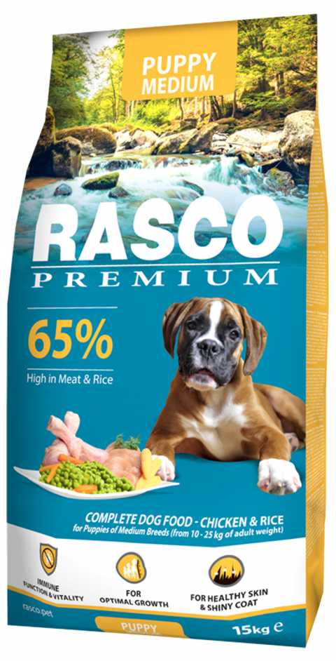 Rasco Premium Puppy Medium 15kg title=