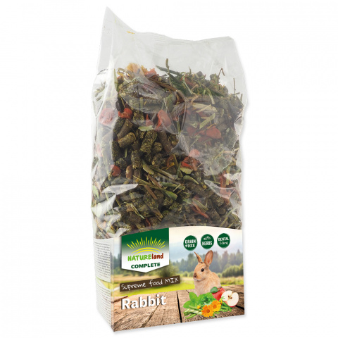 Krmivo Nature Land Complete směs pro zakrslé králíky 1,4kg title=