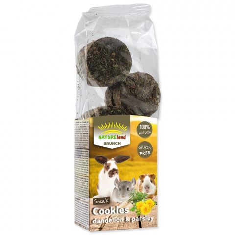 Pochoutka Nature Land Brunch sušenky pampeliška a petržel 120g title=