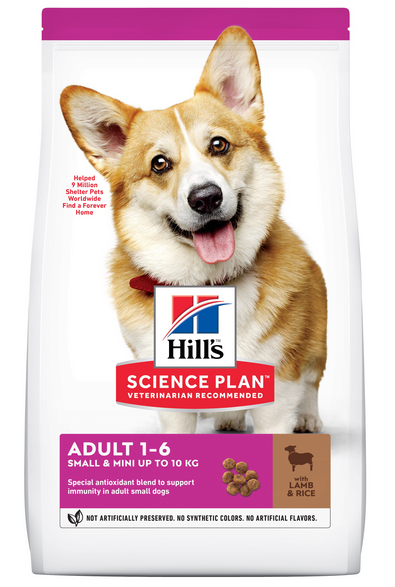 Hill´s Science Plan Canine Adult  Small &amp; Mini Lamb &amp; Rice 6kg title=