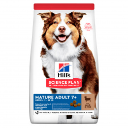 Hill´s Science Plan Canine Mature Adult 7+ Medium Lamb &amp; Rice 14kg