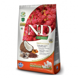 N&amp;D Quinoa Dog Skin &amp; Coat Herring &amp; Coconut 2,5kg