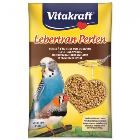 Vitakraft Lebertran Perlen 20g title=