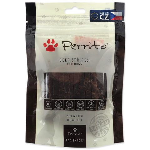Pochoutka Perrito Beef Stripes 100g title=