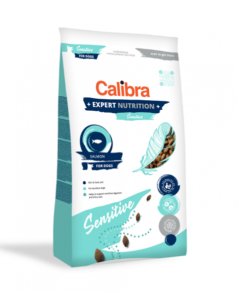 Calibra Dog Expert Nutrition Sensitive Salmon 12kg title=