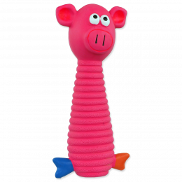 Hračka Dog Fantasy Latex sedící prasátko 19cm