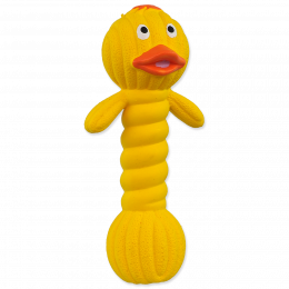 Hračka Dog Fantasy Latex kroucená kachnička 18cm