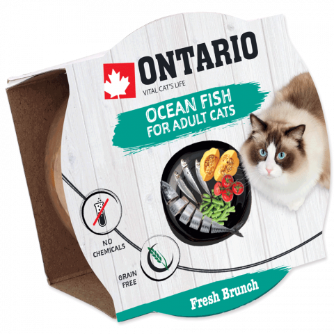 Ontario Fresh Brunch Ocean Fish 80g​ title=