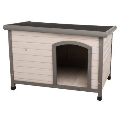 Bouda Trixie Natural Classic Flat šedá M–L 104cm