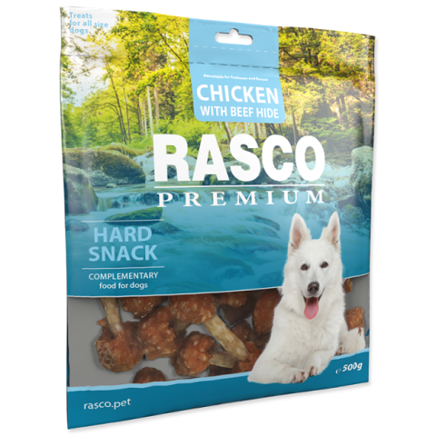 Pochoutka Rasco Premium paličky s kuřecím masem 500g title=