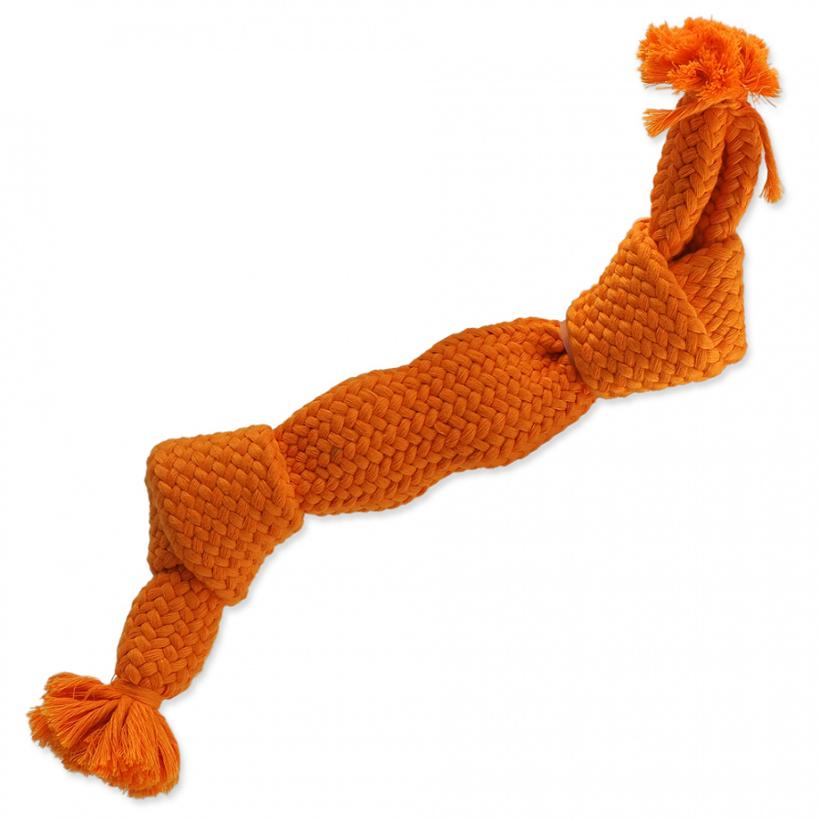 Uzel Dog Fantasy pískací 2 knoty 35cm oranžový Uzel Dog Fantasy pískací 2 knoty 35cm oranžový