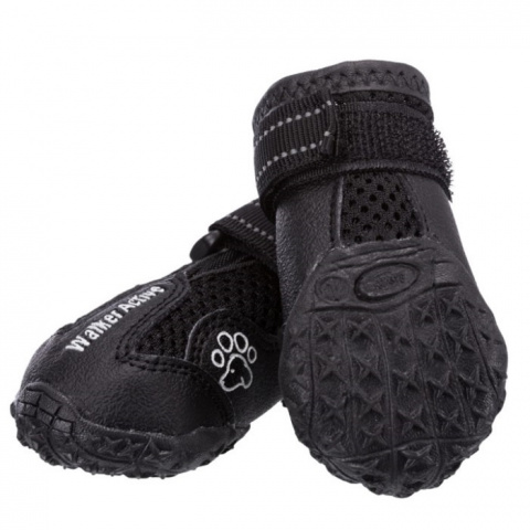 Boty pro psy Trixie Walker Active černé 2ks M