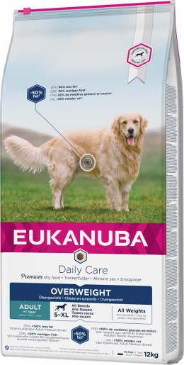 Eukanuba Daily Care Excess Weight 12kg + lanová hračka různé barvy ZDARMA