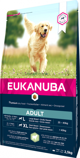 Eukanuba Adult Large &amp; Giant Lamb 2,5kg