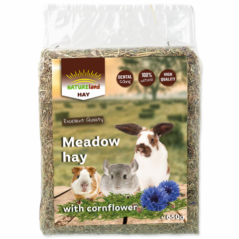 Seno Nature Land Hay s chrpou 650g​ title=