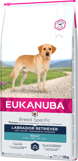 Eukanuba Labrador Retriever 12kg + lanová hračka různé barvy ZDARMA