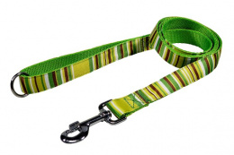 Vodítko BaF nylon proužky zelené 2,5x150cm