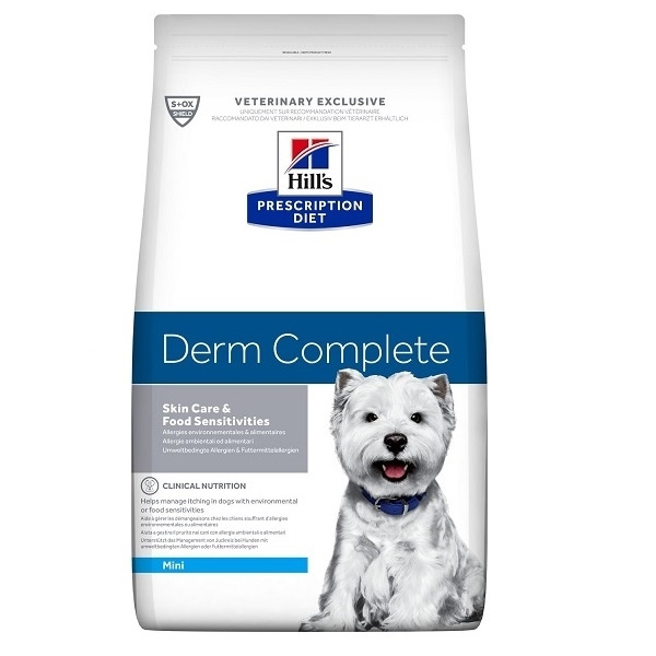 Hill´s Prescription Diet Canine Derm Complete Mini 6kg Hill´s Prescription Diet Canine Derm Complete Mini 6kg