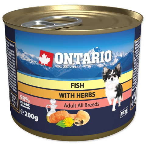Konzerva Ontario Multi Fish and Salmon Oil 200g title=