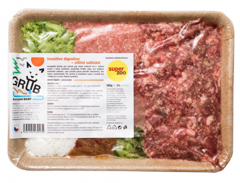 BARF Sensitive digestion - citlivé zažívání 500g title=