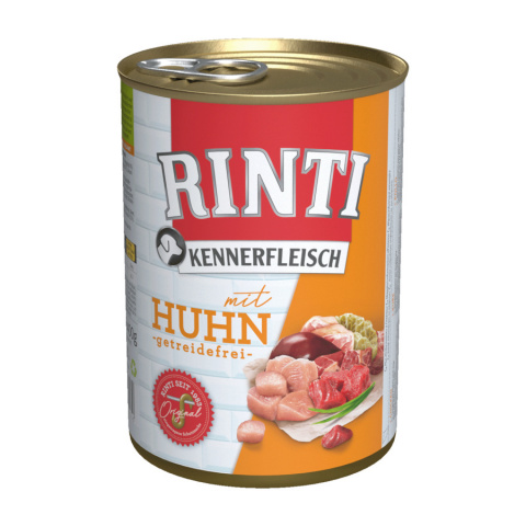 Konzerva Rinti Kennerfleisch kuře 400g title=