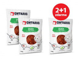 Pochoutka Ontario kachní tenké plátky 50g 2+1 zdarma