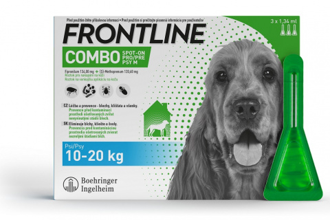 Frontline Combo Spot-on Dog M 3ks title=