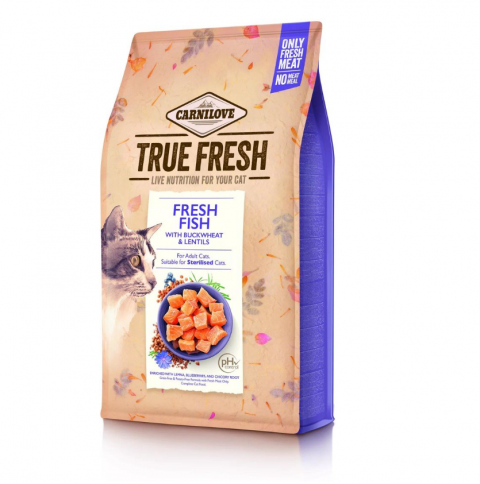 Carnilove True Fresh Cat Fish 340g title=