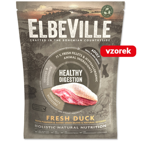 Vzorek - ELBEVILLE Adult Mini Fresh Duck Healthy Digestion 100g title=