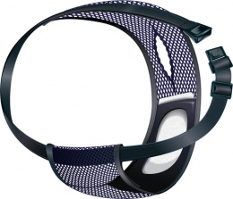 Ochranné hárací kalhotky, tmavě modrá síťovina S 30-37cm