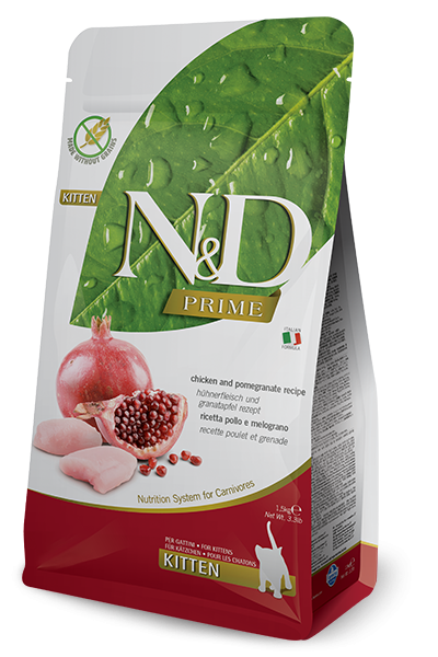 N&amp;D Cat Kitten Chicken &amp; Pomegranate 300g title=
