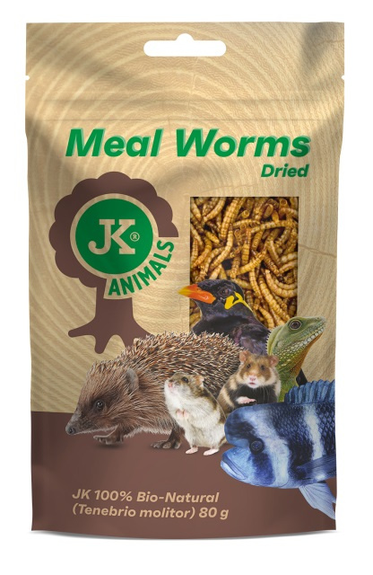 Sušený moučný červ 500ml sáček title=