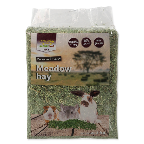 Seno Nature Land Hay luční 2kg title=