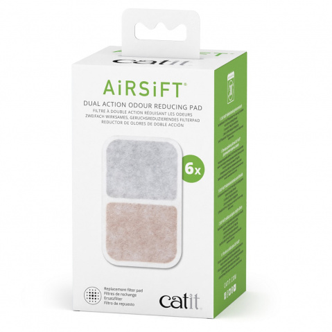 Náhradní filtr Catit Airsift Dual Action Pad 6ks title=