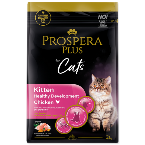 Prospera Plus Kitten Chicken Healthy Development 2kg title=