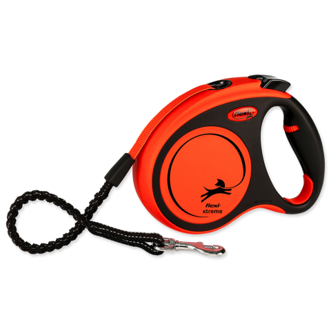 Vodítko Flexi Xtreme páska M 5m oranžové title=
